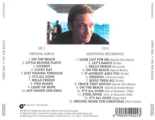 Chris Rea On The Beach [Remastered Deluxe Edition] : Back